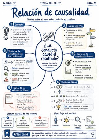 Mapa mental: Teoría de la Pena